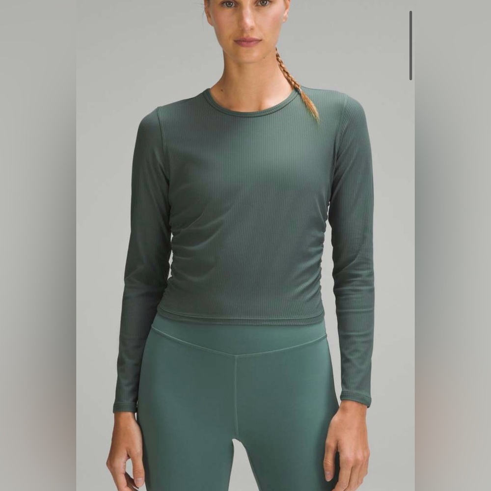 Lululemon All It Takes Ribbed Nulu Long-Sleeve Shirt Size 6
Dark Forest